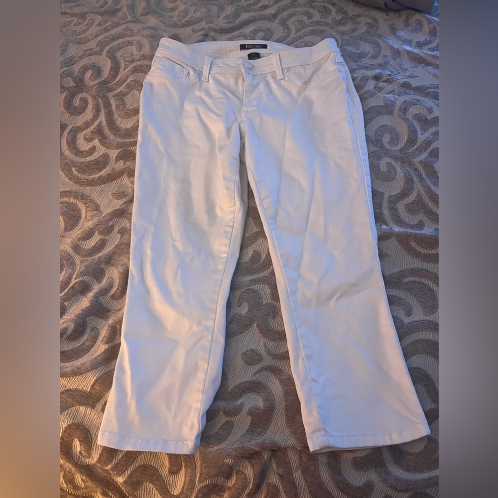 Roz & Ali Cream Pants